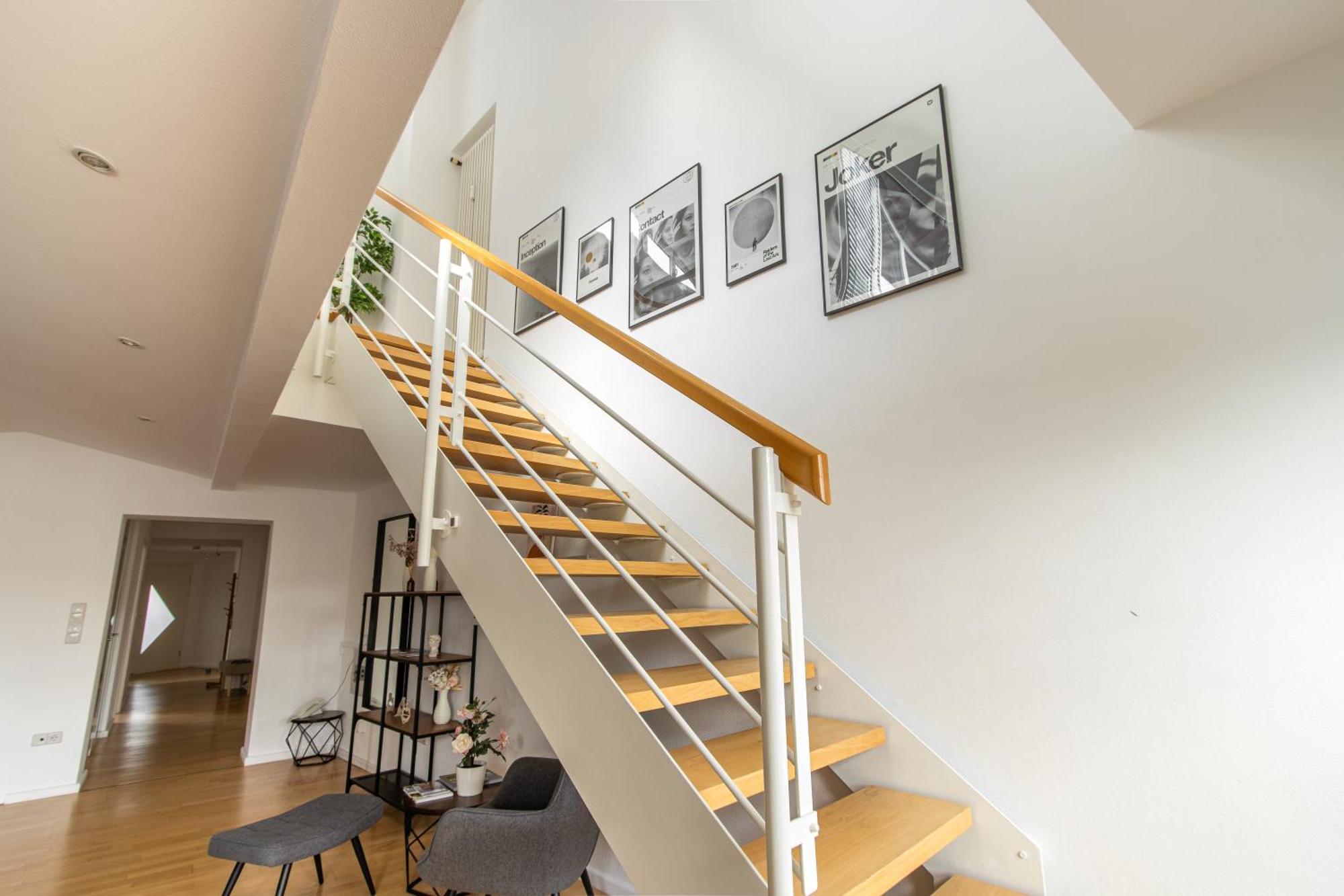 Penthouse-Maisonette - City Center, Highspeed Internet, Garage Worms Exterior foto